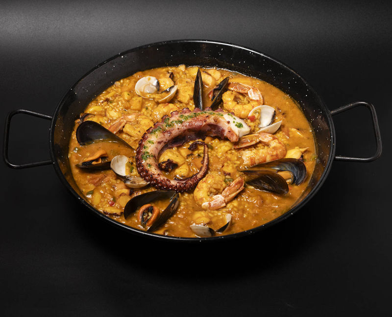 PAella de Pulpo